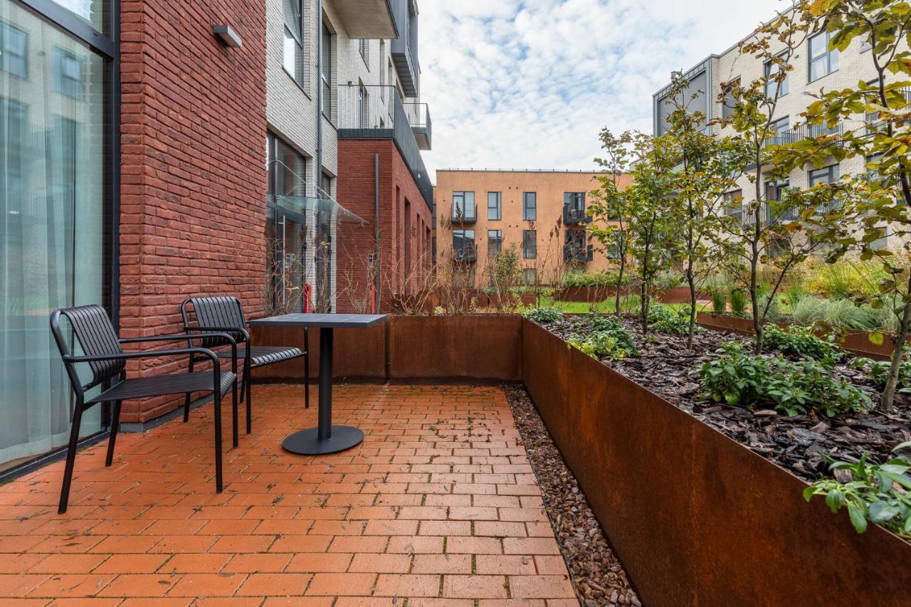 빌뉴스 Stylish Loft With Terrace Paupys, Old Town 아파트 외부 사진