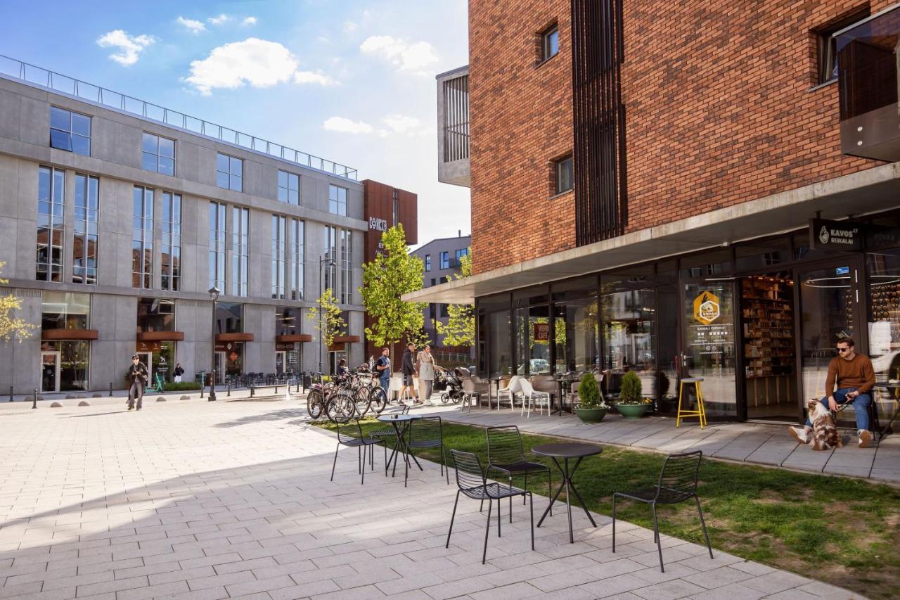 빌뉴스 Stylish Loft With Terrace Paupys, Old Town 아파트 외부 사진