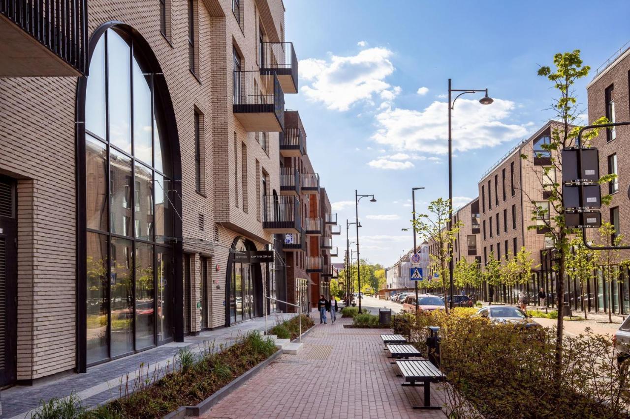 빌뉴스 Stylish Loft With Terrace Paupys, Old Town 아파트 외부 사진